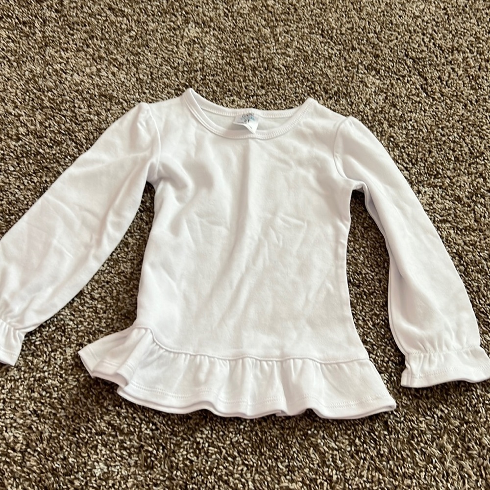 Blank white never wore